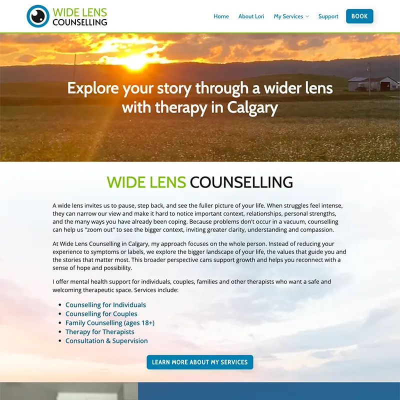 Widelens Counselling Calgary
